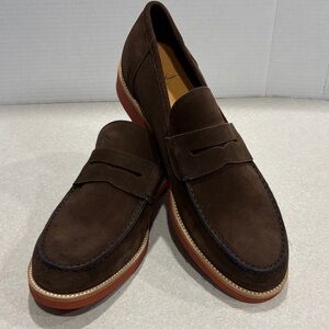Brooks Brothers Dark Brown Suede Loafers